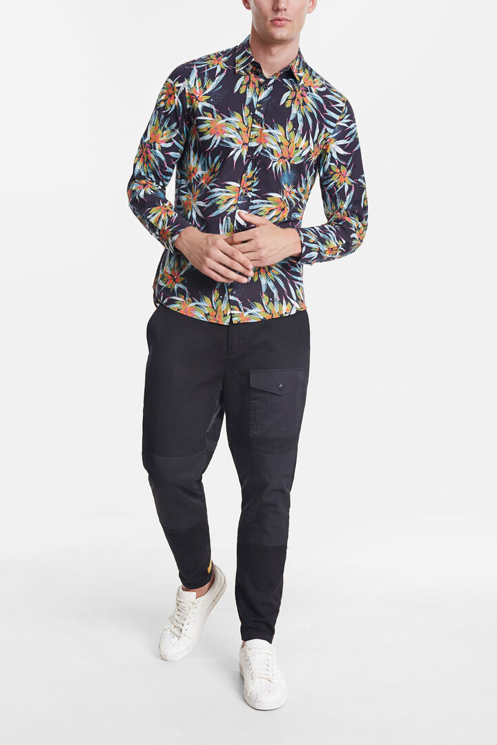 Floral tropical print shirt | Desigual