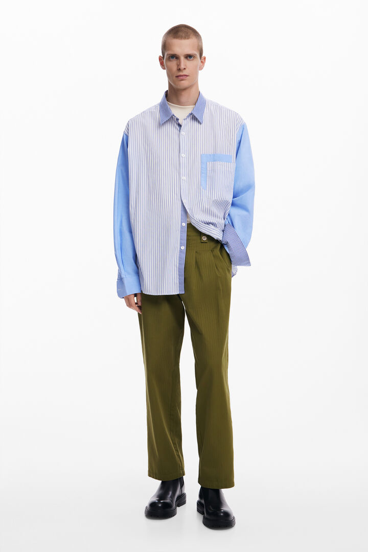 Chemise patchwork combinée | Desigual
