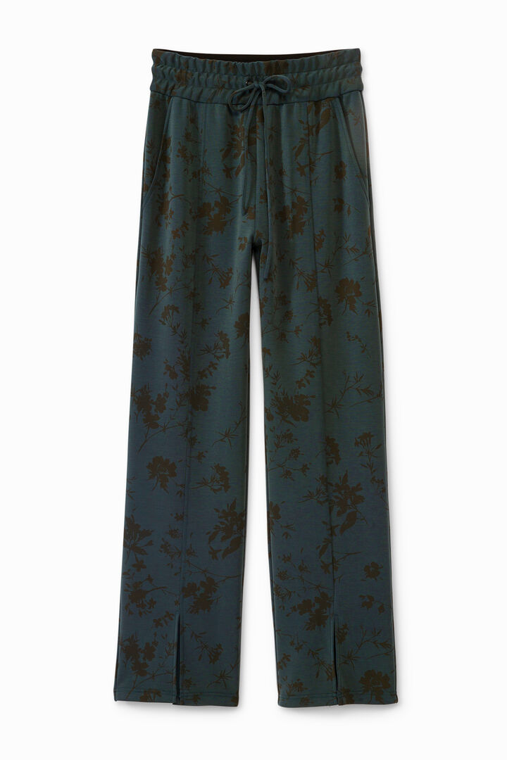 Floral trousers open at hem | Desigual
