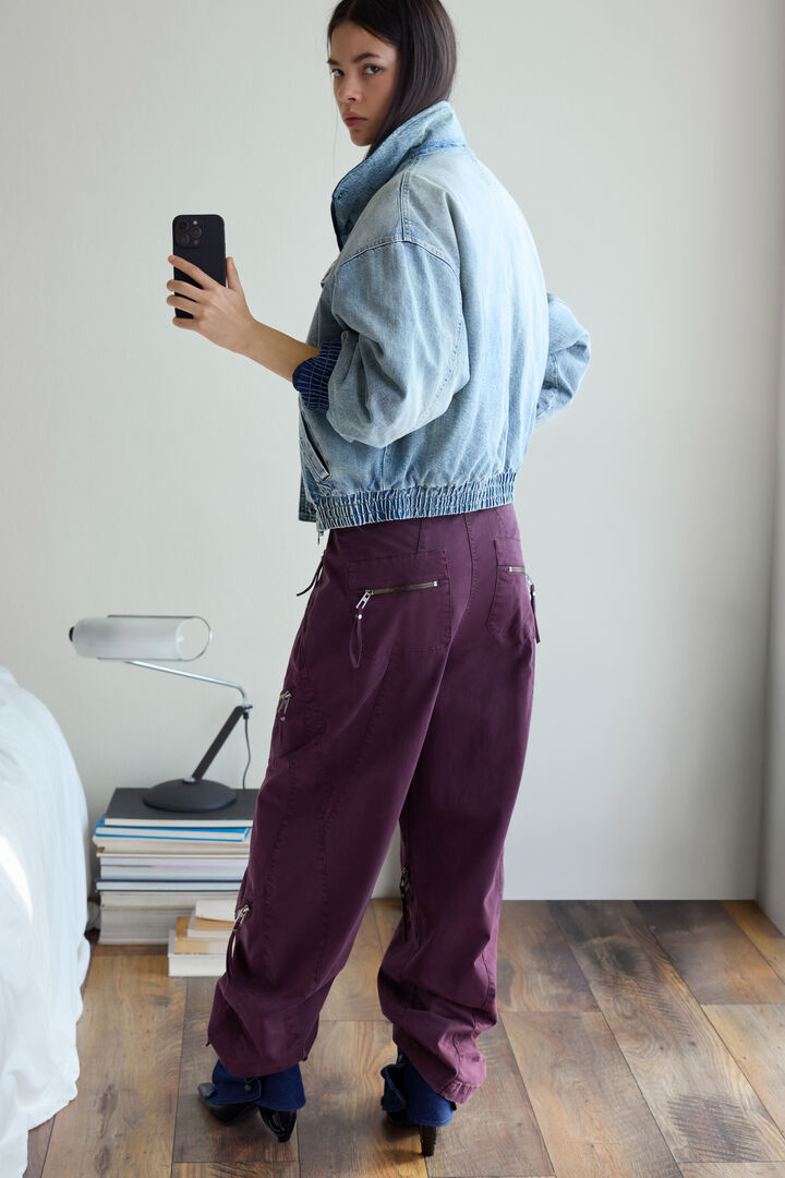 Reversible trucker jacket | Desigual