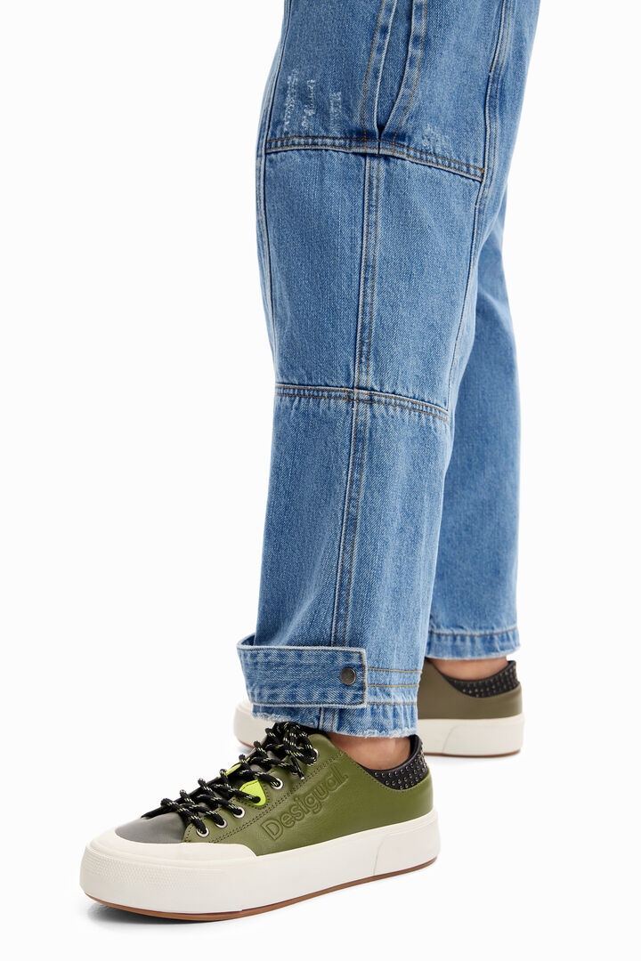 Floral platform sneakers | Desigual
