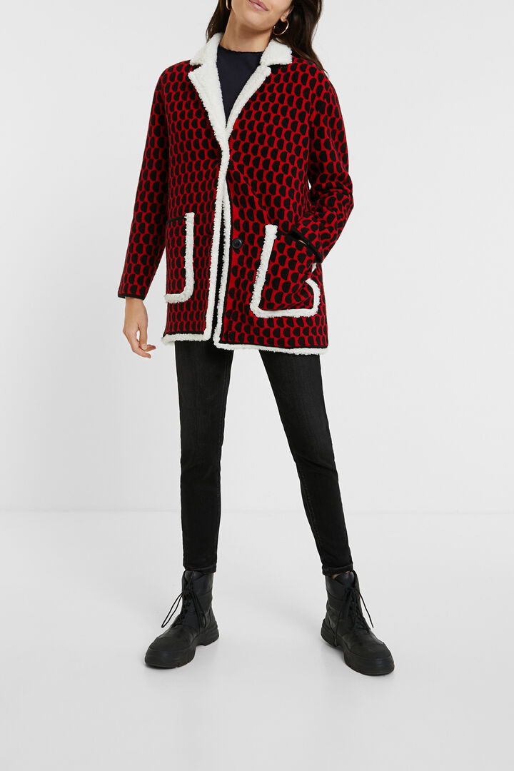 Veste tricot sherpa | Desigual