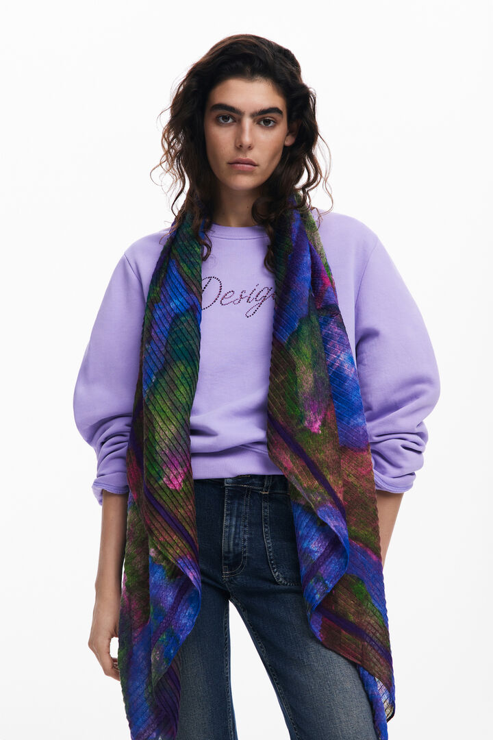 Leaf scarf | Desigual