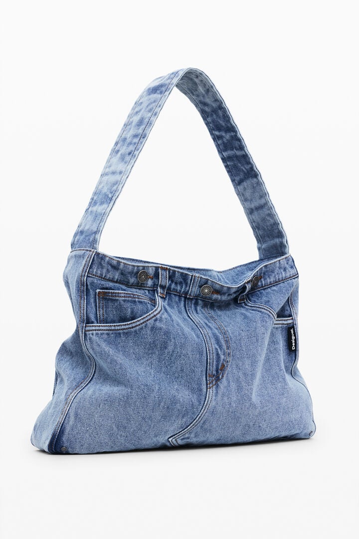 Large denim bag | Desigual