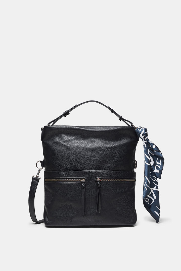 Bolso cuadrado bolsillos planos | Desigual