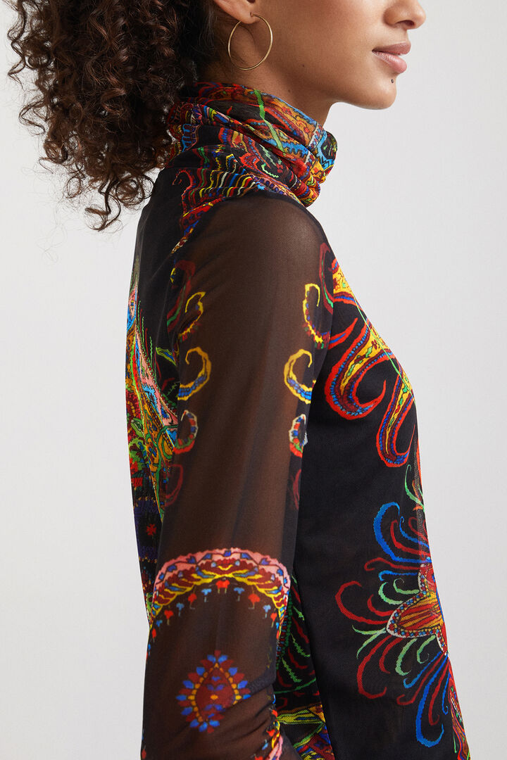 Camiseta slim tul | Desigual