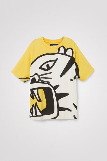 T-shirt met tijger | Desigual