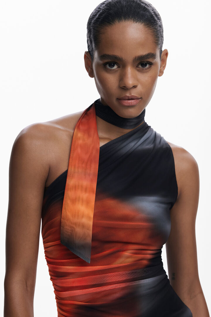 Knot neckline T-shirt | Desigual