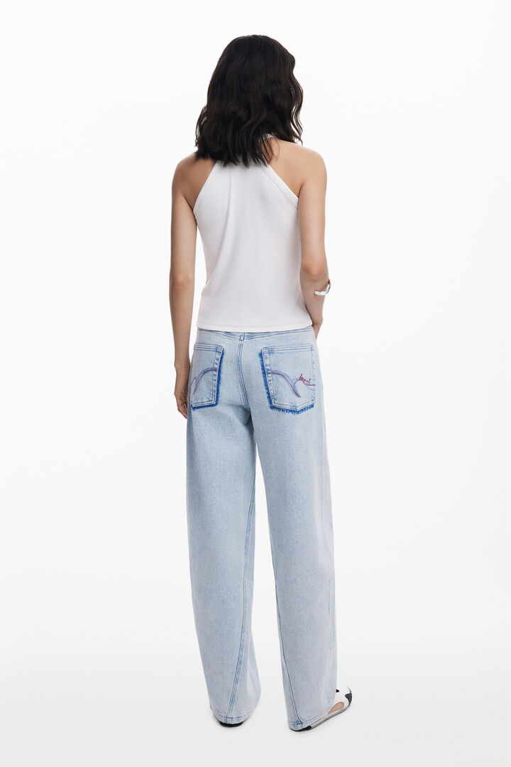 Tank top with seams | Desigual