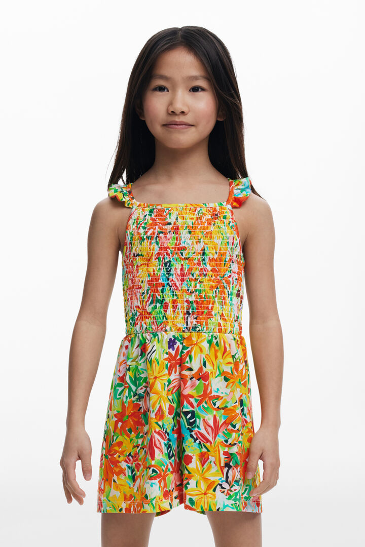 Floral short romper | Desigual