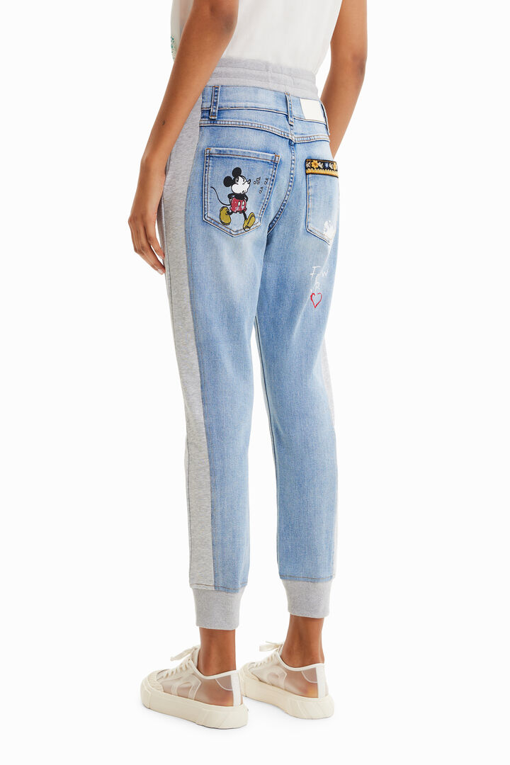 Disney’s Mickey Mouse jogger jeans | Desigual