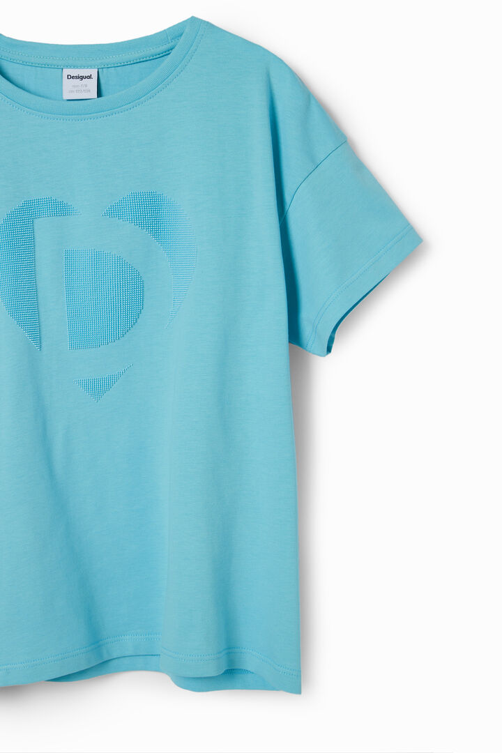 Embossed imagotype T-shirt | Desigual
