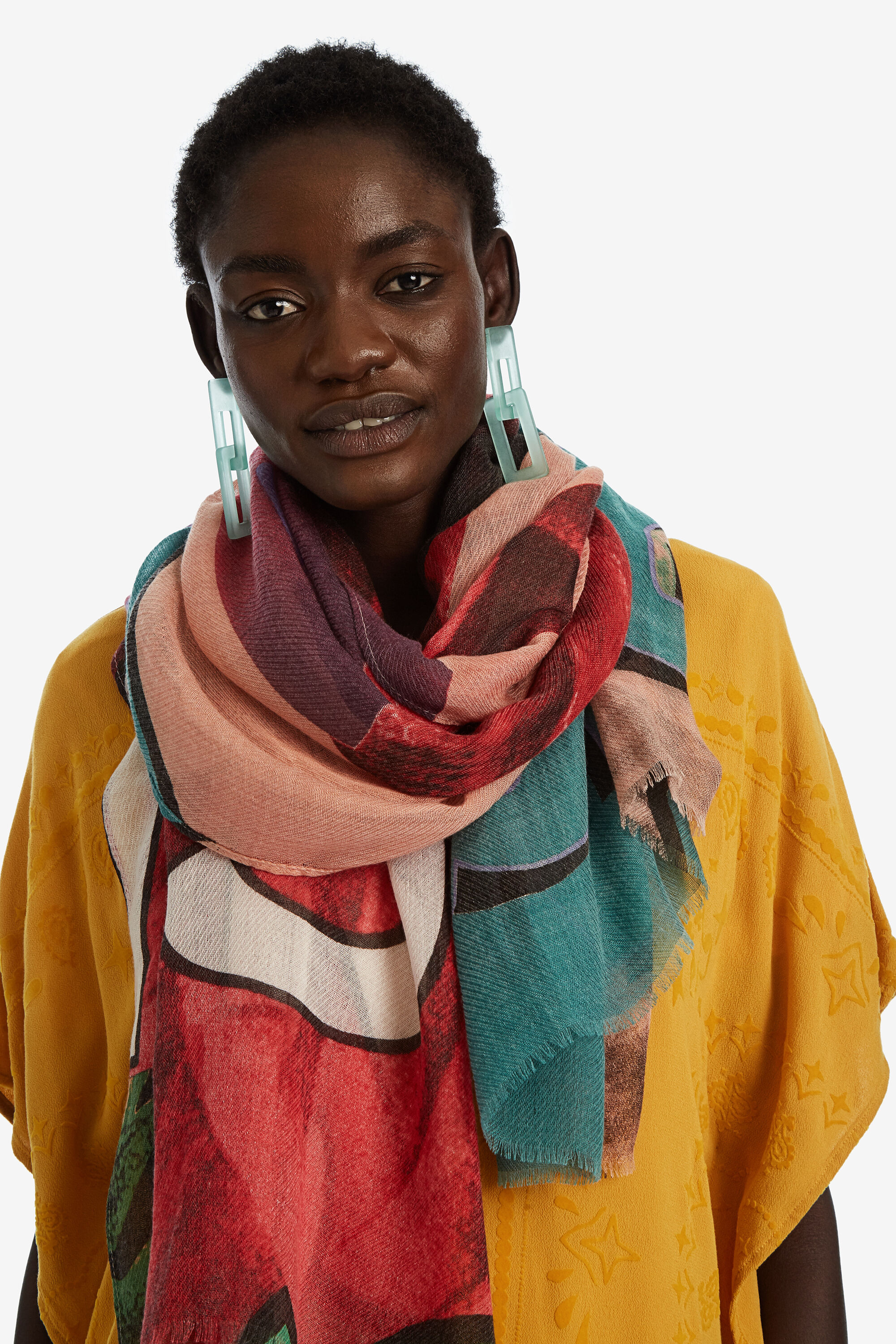 Desigual shawl clearance