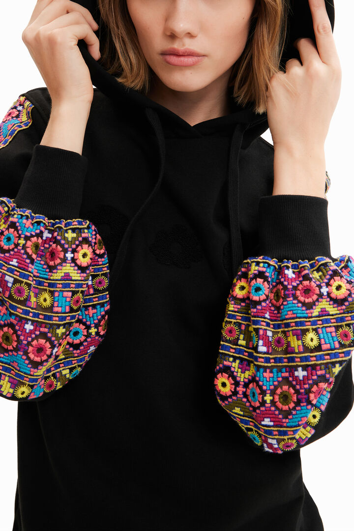 Sudadera bordado étnico | Desigual
