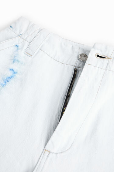 Vaqueros Cargo tie-dye | Desigual