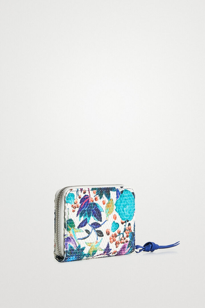 Floral braided wallet | Desigual