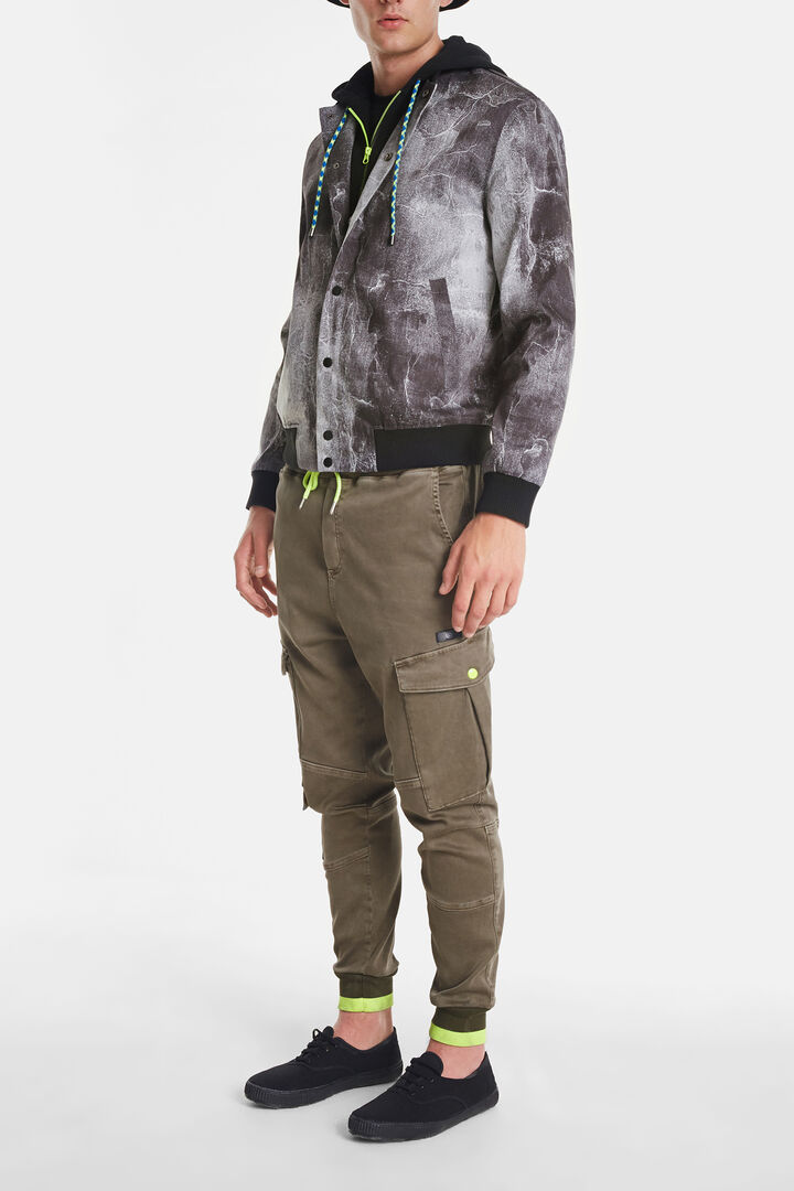 Chaqueta sport con felpa extraíble | Desigual