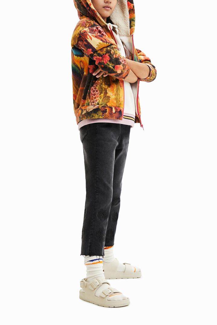 Sweat-shirt à capuche nature | Desigual