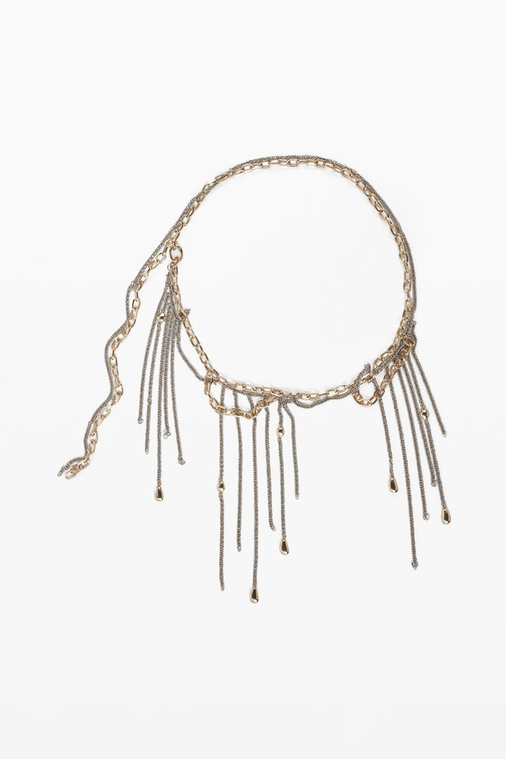 Combined chain belt