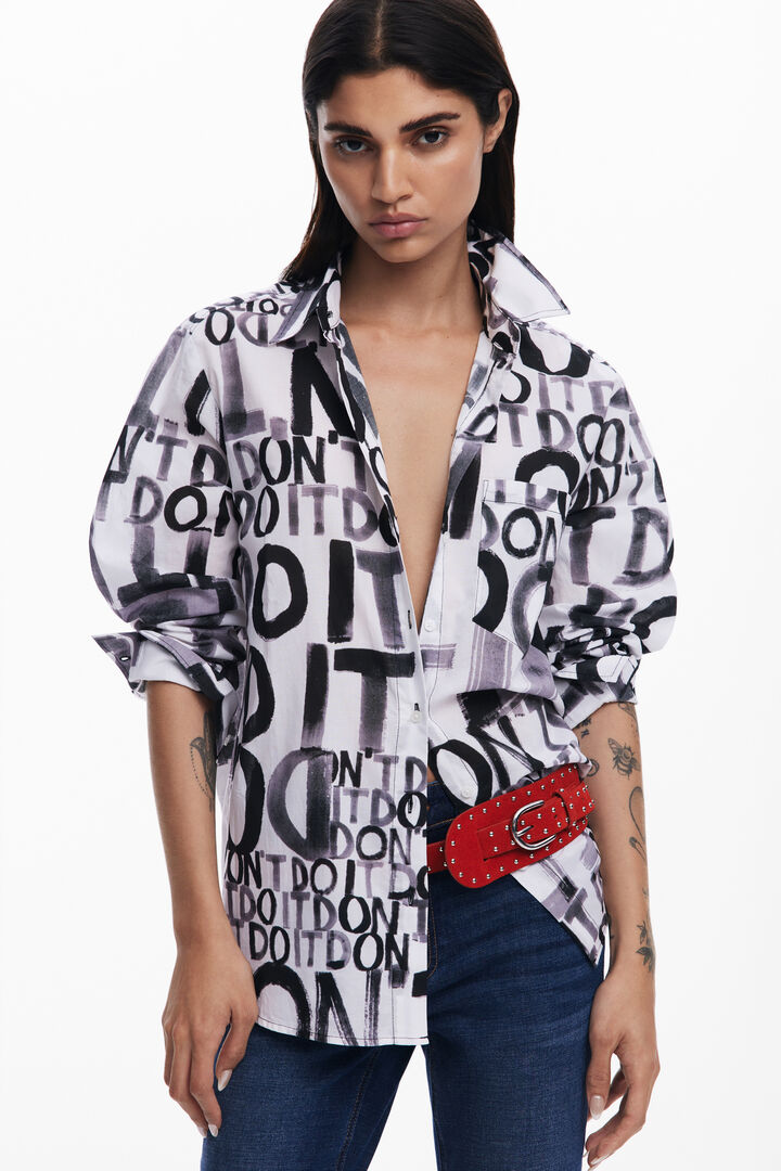 Chemise Letterig | Desigual
