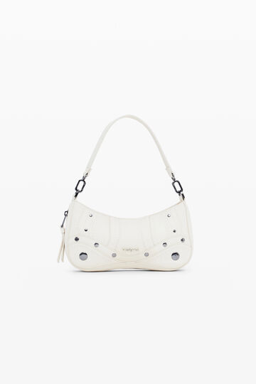 Small embroidered faux leather bag | Desigual
