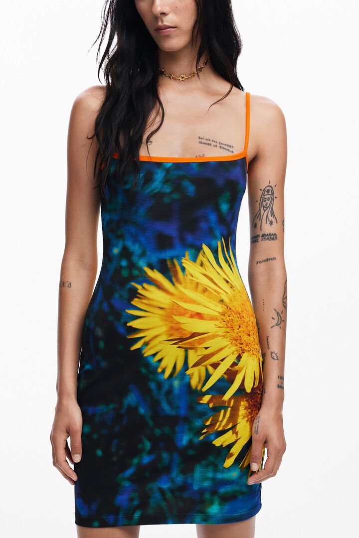 Sunflower midi dress | Desigual