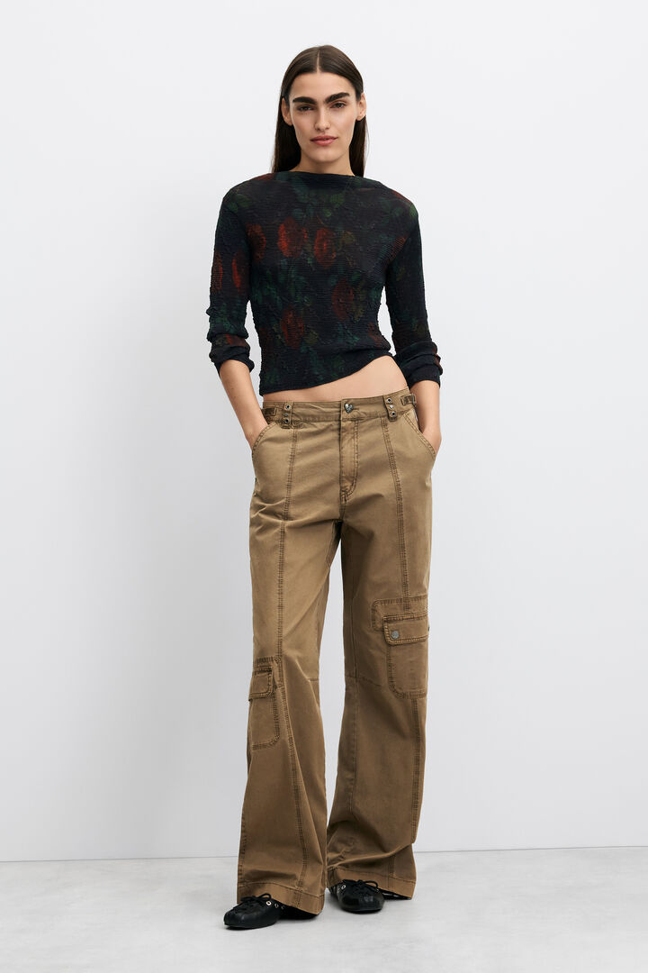 black rose blouse
