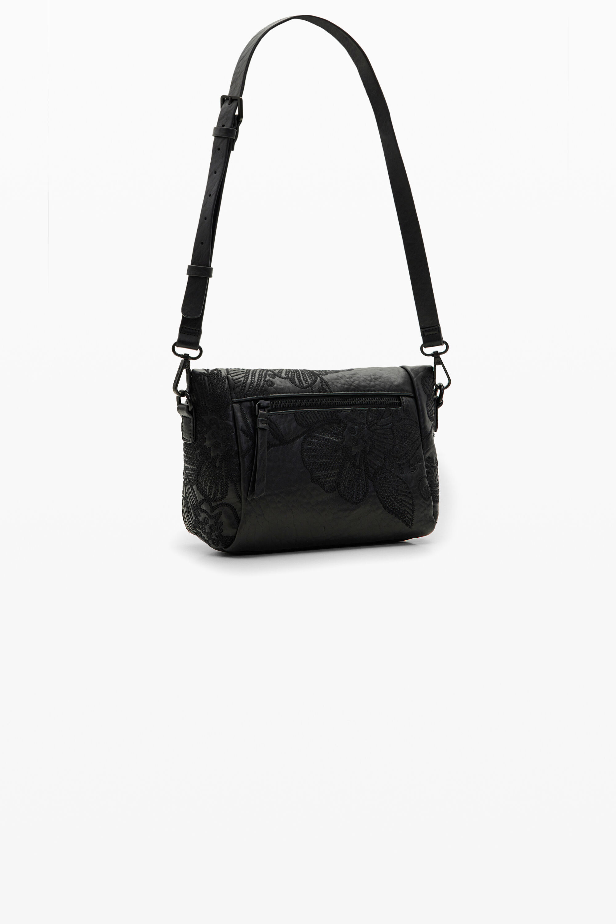 Women s XS embroidered floral bag I Desigual