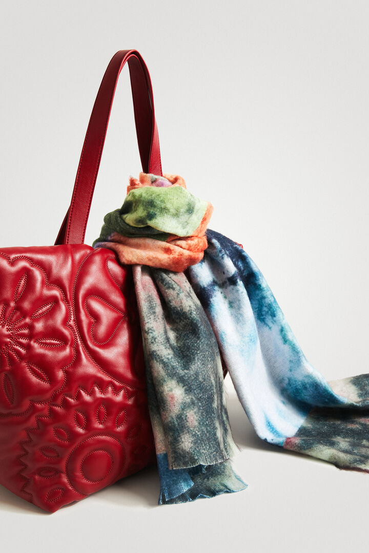 Long foulard frayed hem | Desigual