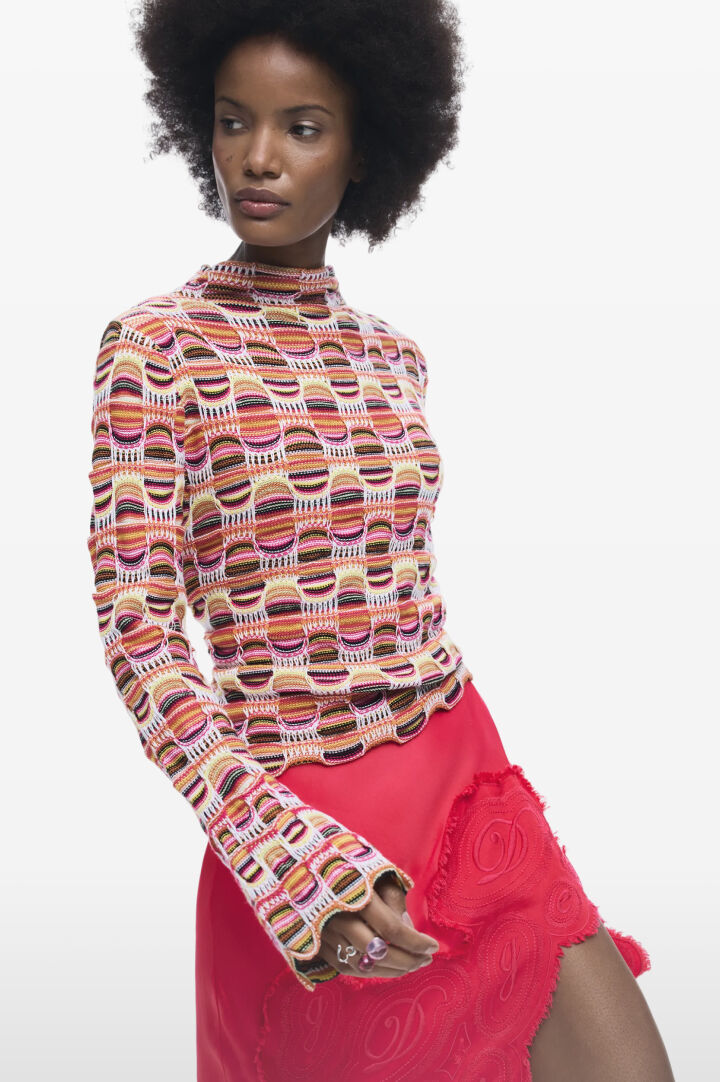 Jersey punto colorido