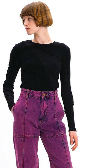 Samarreta patch canalé | Desigual