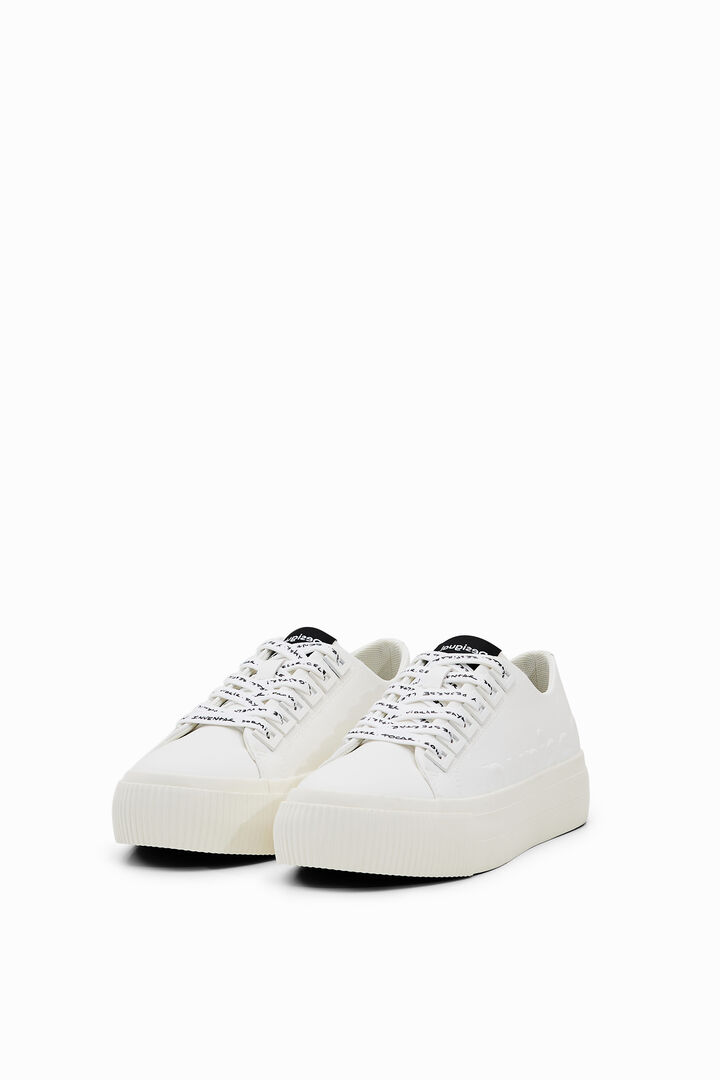 Sneakers plataforma logo | Desigual