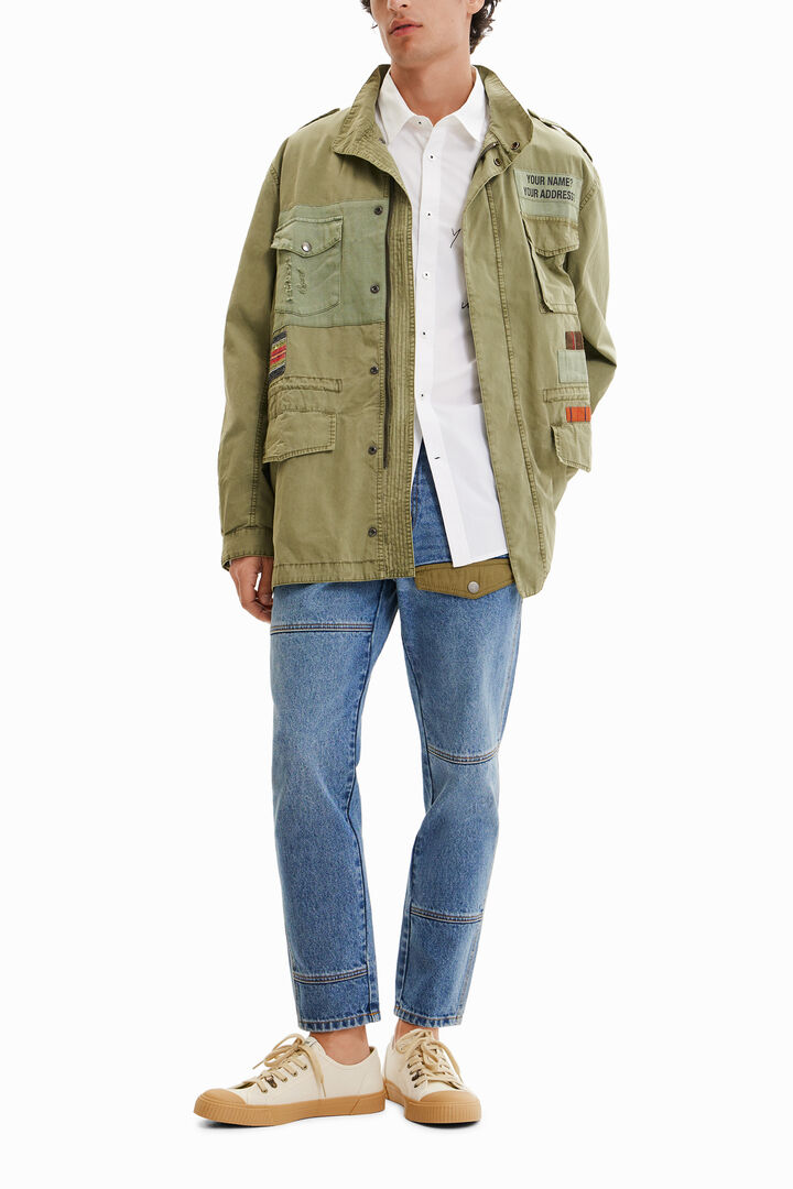 Contrasting message shirt | Desigual
