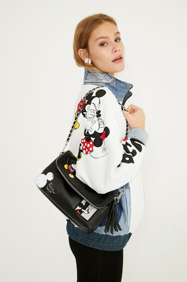 Mickey Mouse Crossbody Bag Desigual Com Desigual is the brand of handbag, wallet and pouch in vogue in france and not only;desigual shops proliferate worldwide and close to you certainly. mickey mouse crossbody bag