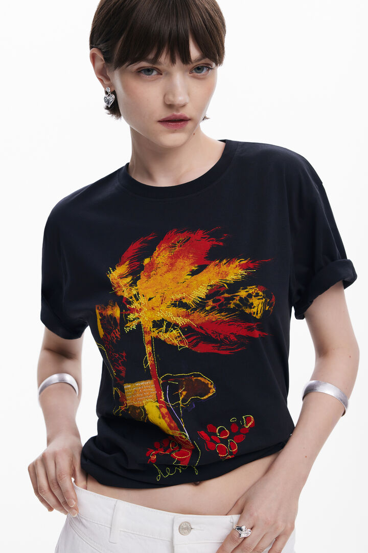 Camiseta palmera | Desigual