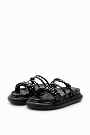 Platform strap sandals | Desigual