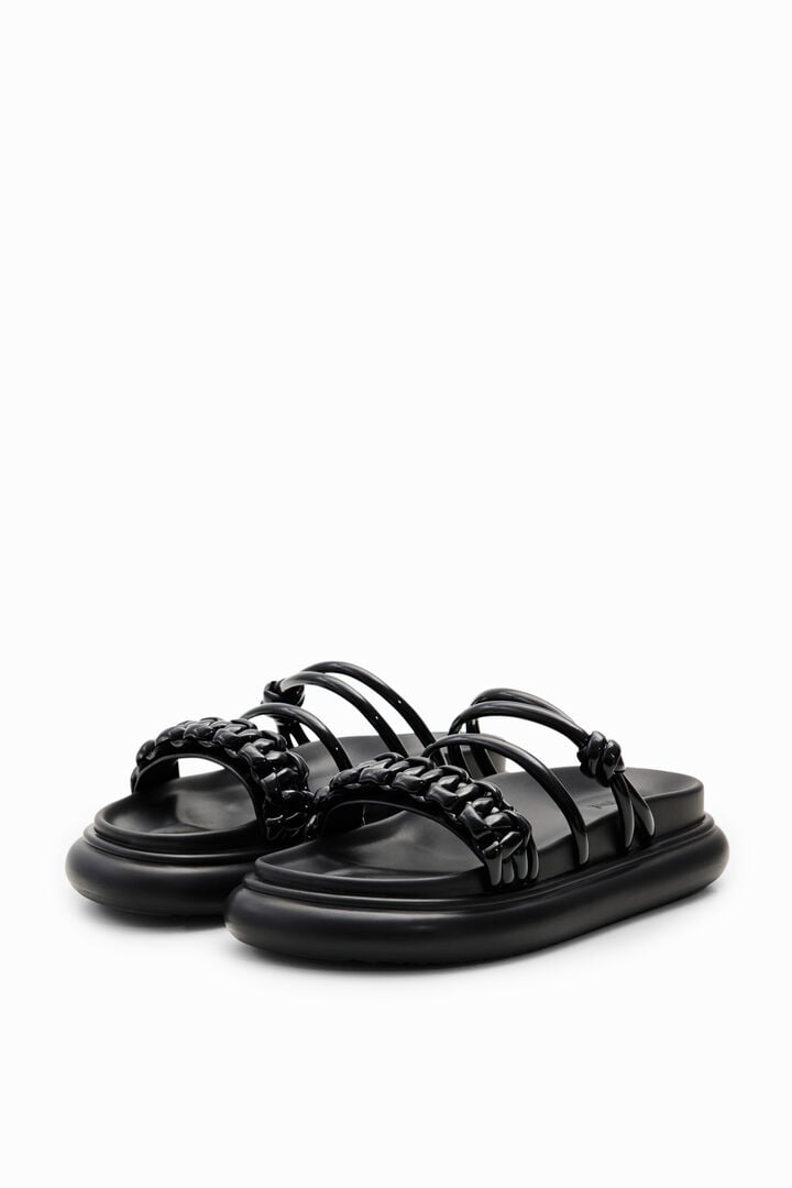 Platform strap sandals