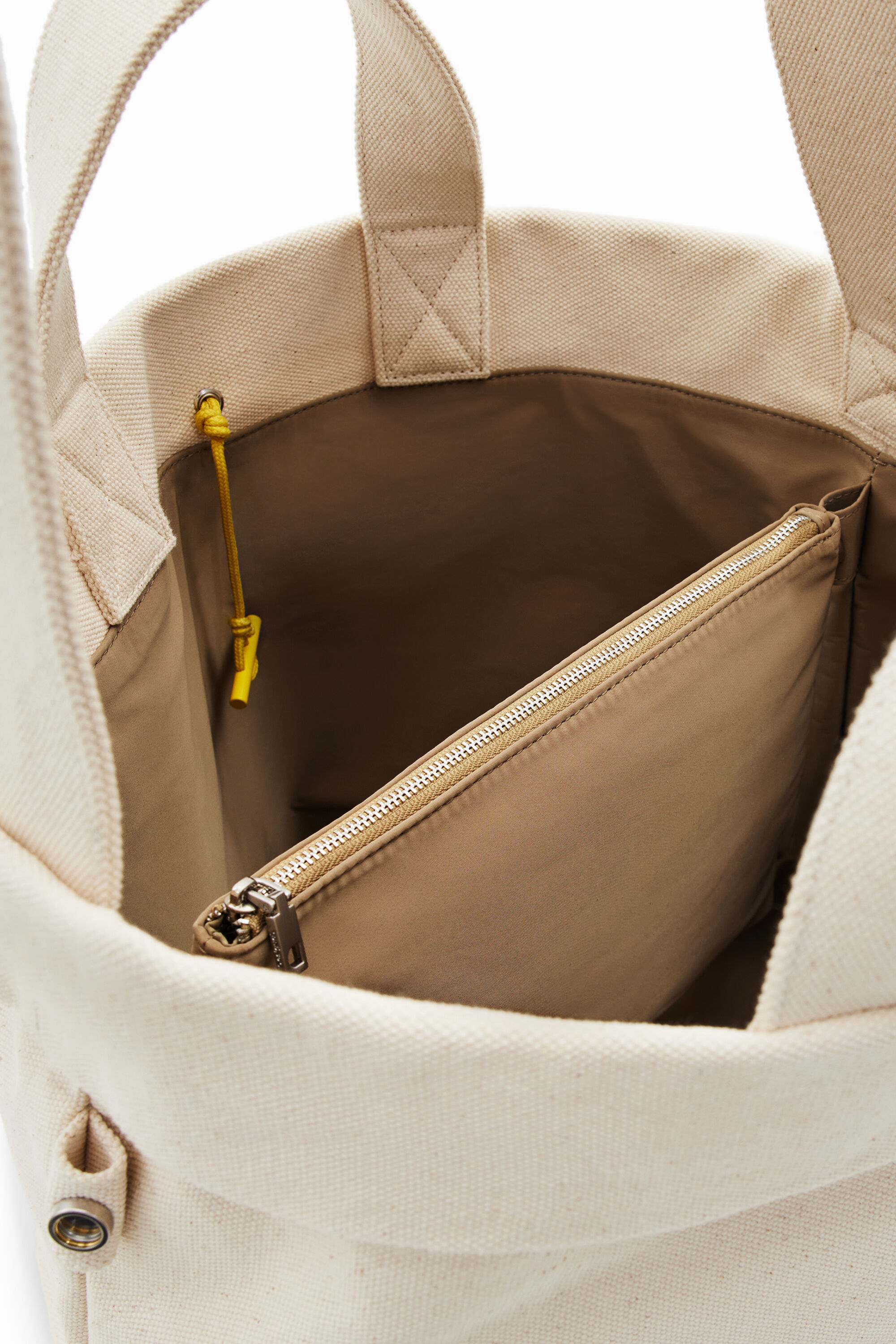 L reversible tote bag