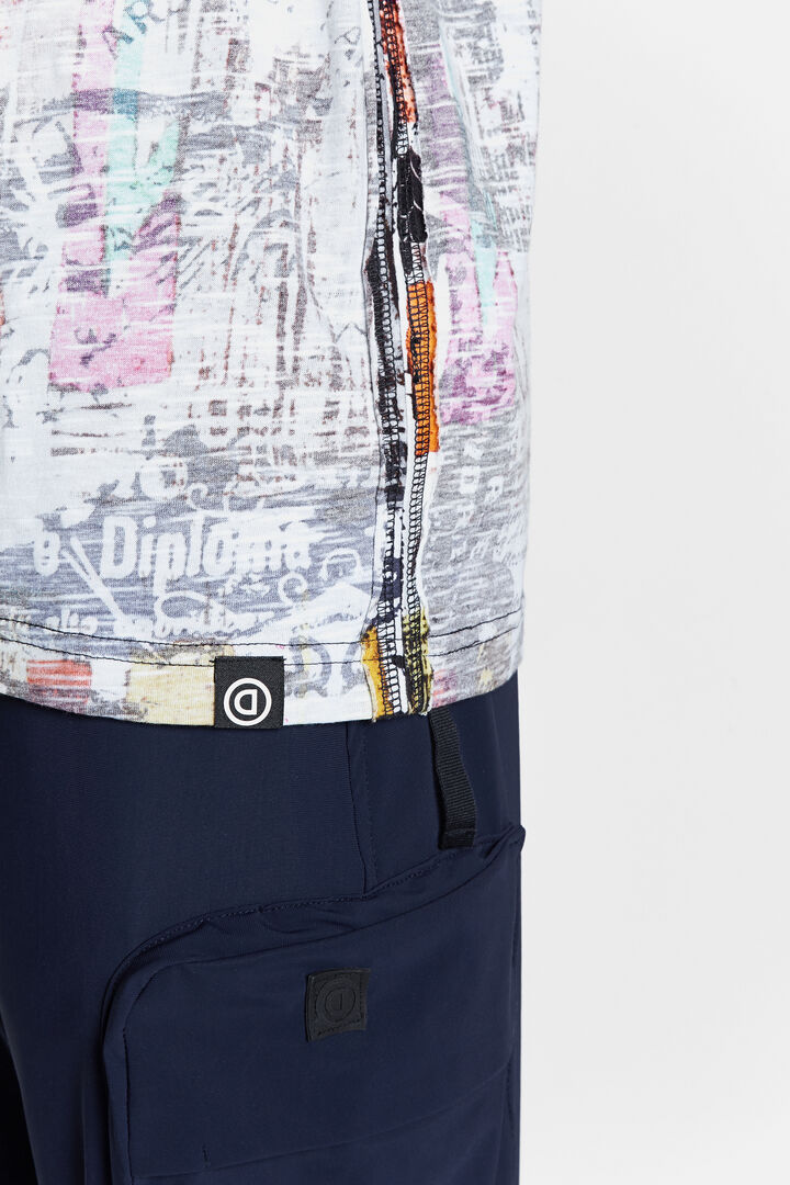Camiseta efecto prenda al revés | Desigual