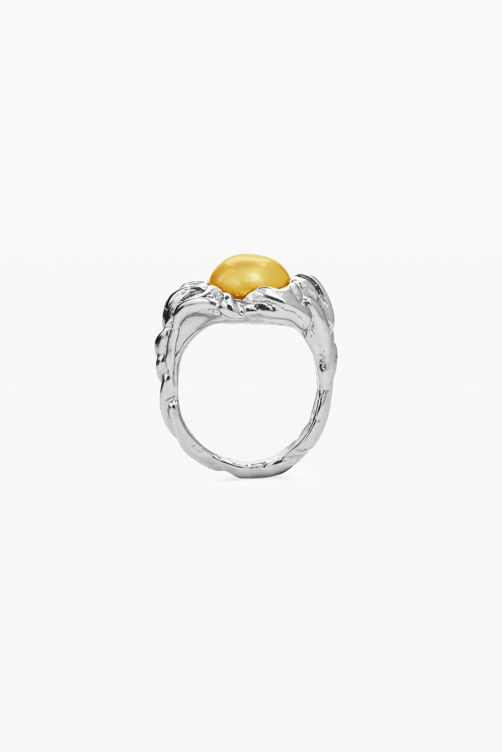 Bague perle plaqué or Zalio | Desigual