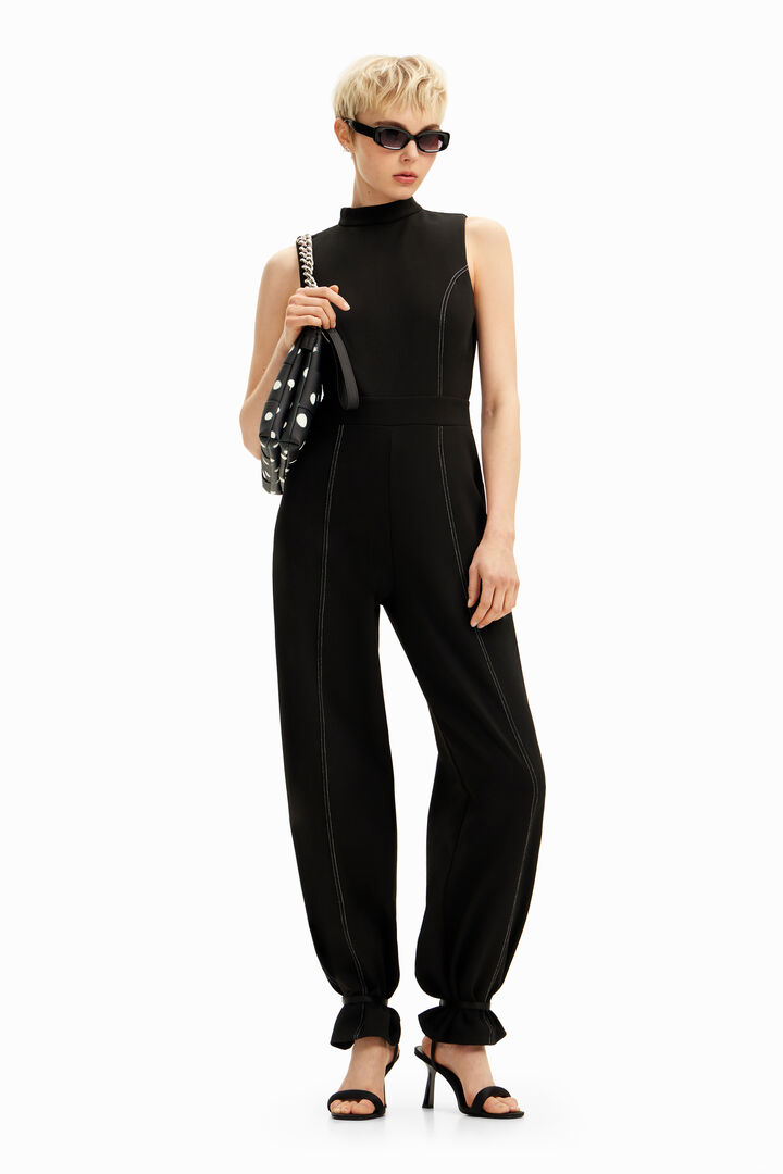 Combinaison jupe-culotte surpiqûres | Desigual
