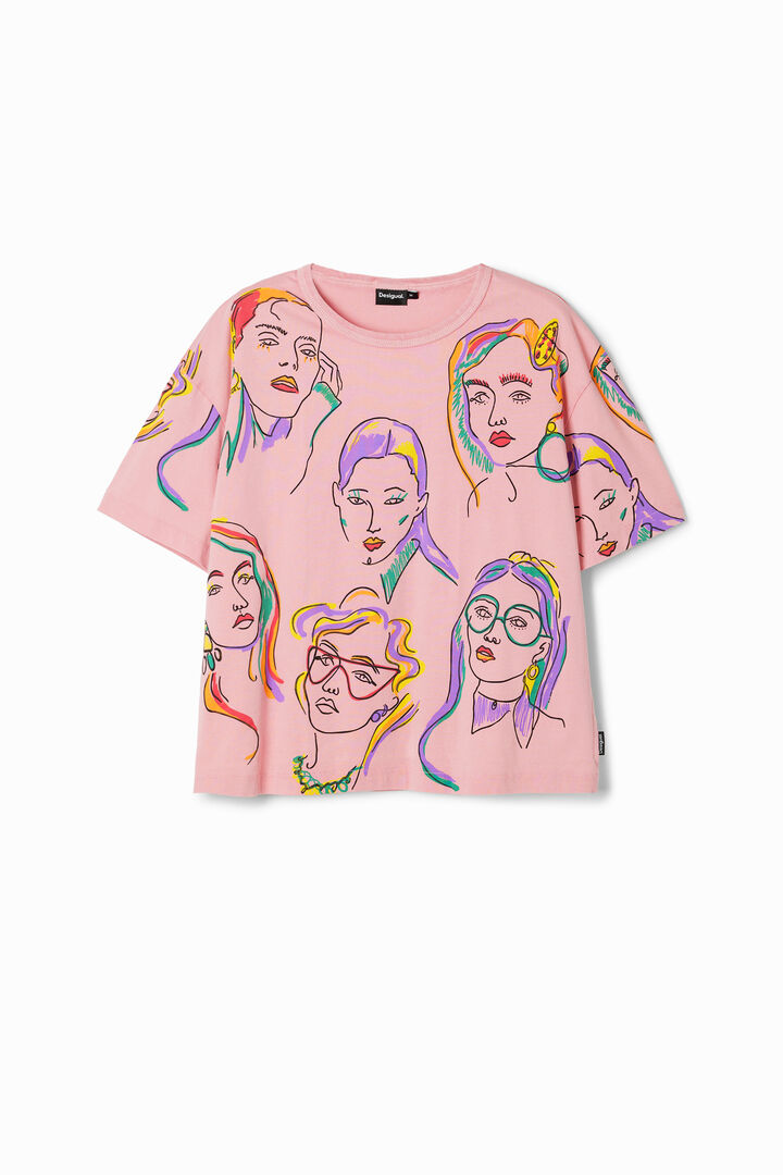 Arty faces T-shirt | Desigual