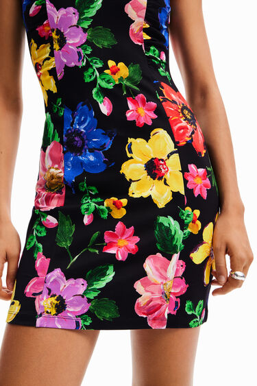 Vestit mini flors | Desigual