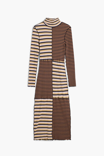 Gebreide jurk met hoge hals | Desigual