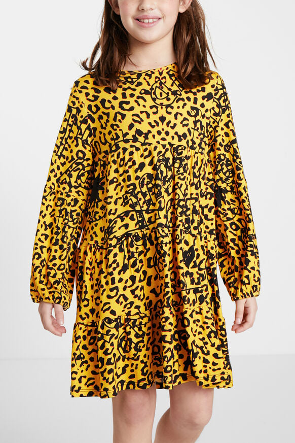 Trapez-Kleid Leopard | Desigual
