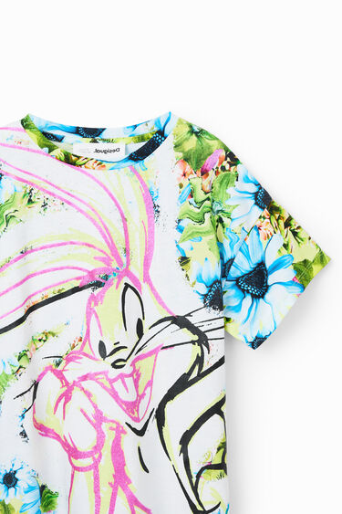 Camiseta Bugs Bunny flores | Desigual