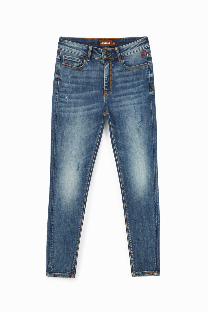 Pantalon en jean skinny chevilles | Desigual