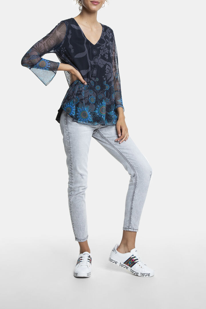 Camiseta tul mandalas | Desigual