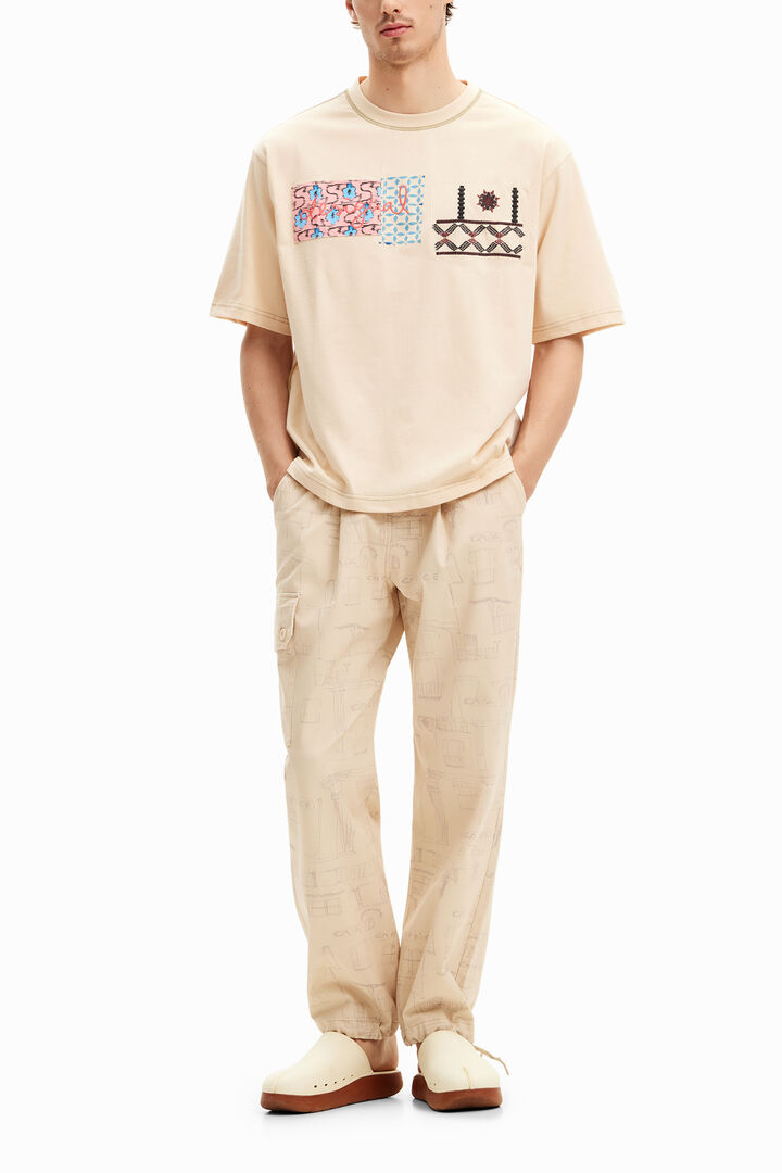 Desigual t-shirt with details. | Desigual