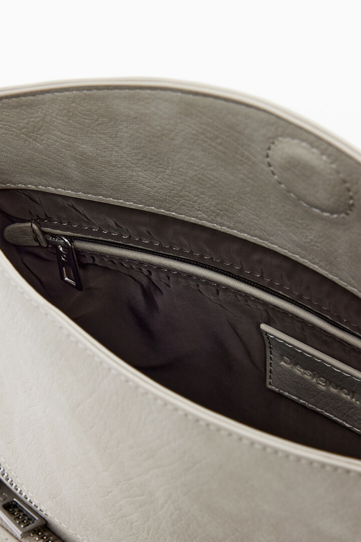 Sac à rabat logo 3D moyen | Desigual